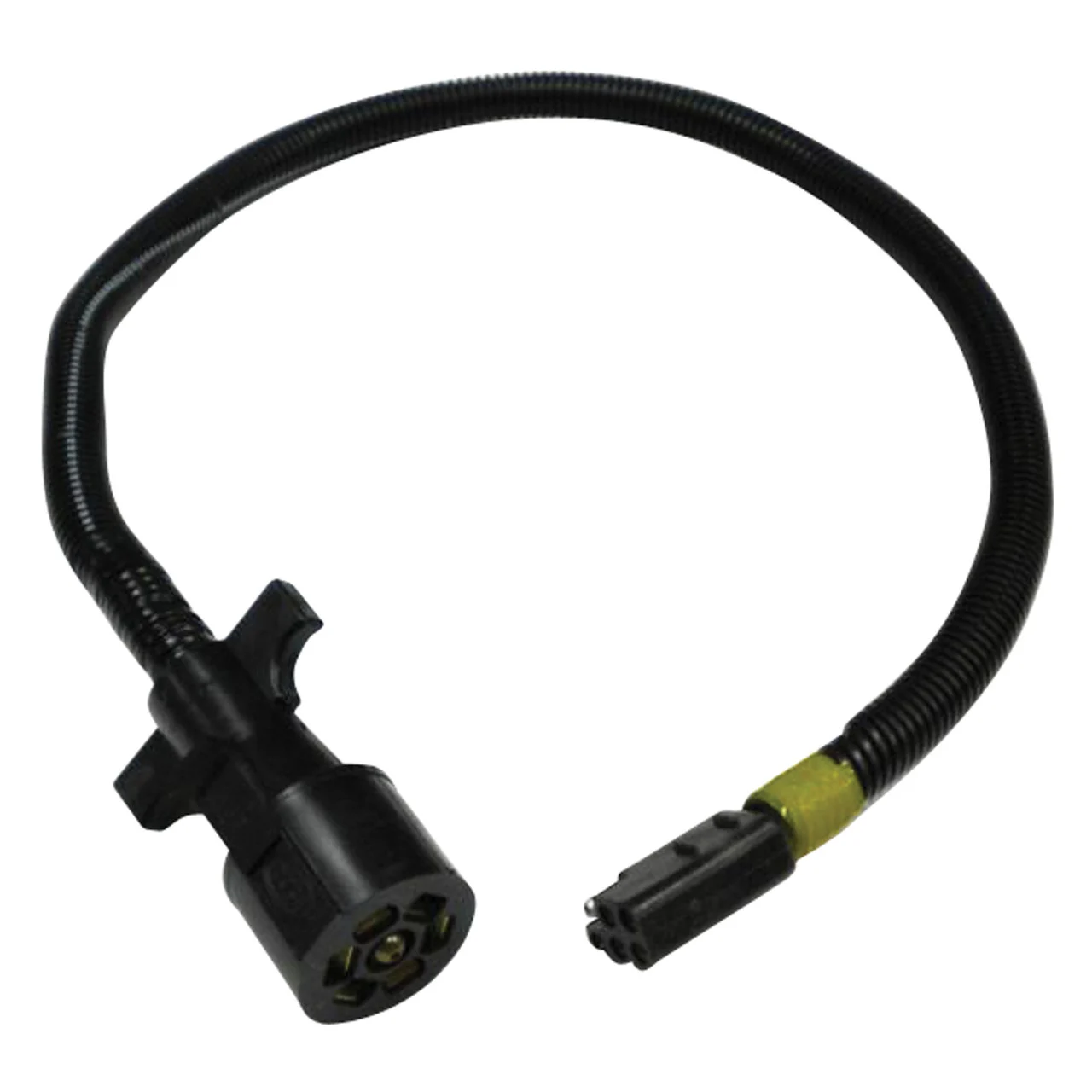 RV Pigtails 40046 Forest River / Rockwood / Palomino / Northwood 7-6 Pigtail - Yellow, 42" - 40046