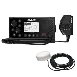 B&G V60-B Vhf Marine Radio W/Dsc, Ais (Receive & Transmit) & Gps-500 Gps Antenna