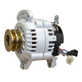 Balmar Alternator 120 Amp 12v 3.15" Dual Foot Saddle Dual Pulley W/Isolated Ground