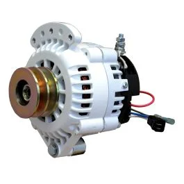 Balmar Alternator 120 Amp 12v 1-2" Single Foot Spindle Mount Dual Vee Pulley W/Isolated Ground