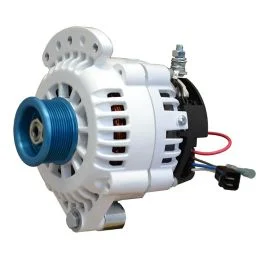 Balmar Alternator 120 Amp 12v 1-2" Single Foot Spindle Mount J10 Pulley W/Isolated Ground