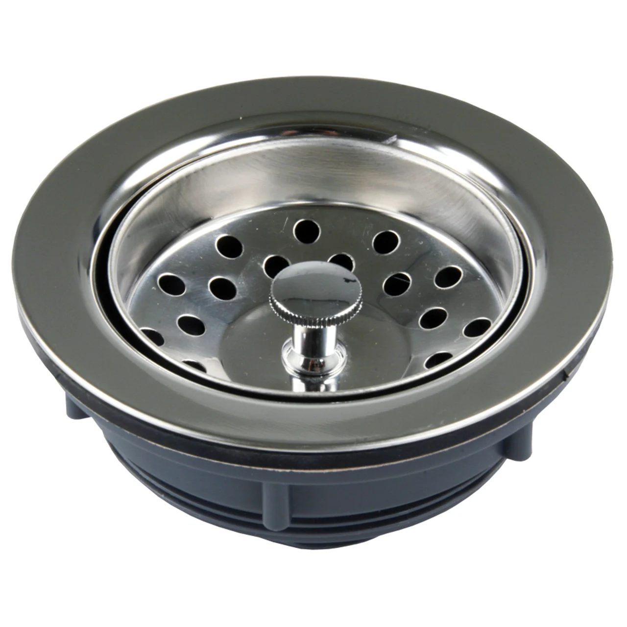 JR Products 95285 Large Kitchen Strainer - Chrome - 95285