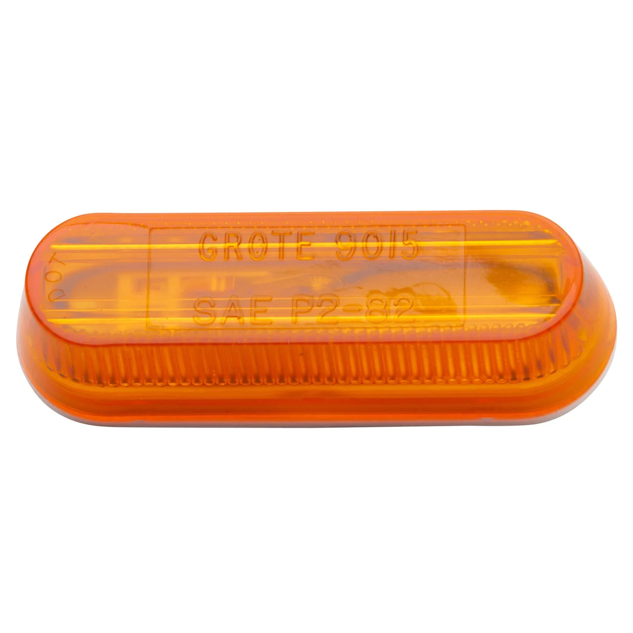 Grote 45253-5 Thin-line Single-bulb Clearance Marker Light - Amber (retail Packaging) - 45253-5