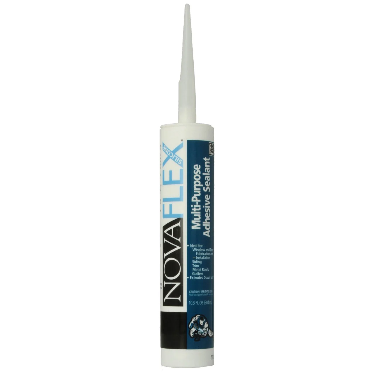Novagard 02-MX001380 NovaFlex Multi-Purpose Adhesive Sealant - 10.3 oz., Dark Sand - 02-MX001380
