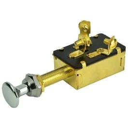 Bep 3-Position Spdt Push-Pull Switch - Off/On1/On1 & 2