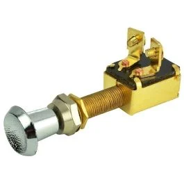 Bep 2-Position Spst Push-Pull Switch W/Contoured Knob - Off/On
