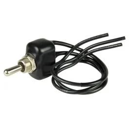 Bep Spst Pvc Coated Toggle Switch - Off/(On)