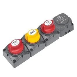 Bep Horizontal Battery Distribution Cluster F/Single Engine W/Two Battery Banks