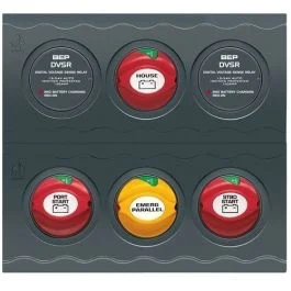 Bep Battery Management Contour Connect Panel F/Twin Engines W/Vsr'S