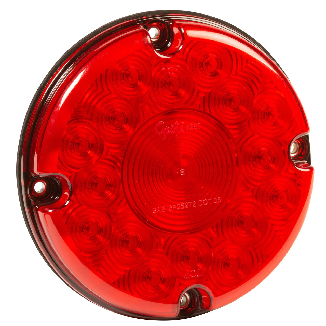 Grote 55992 Led Stop Tail Turn Light - 7", Single Function Turn, Red - 55992