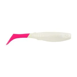 Berkley Gulp! Saltwater Paddleshad - 4" - Pearl White/Pink