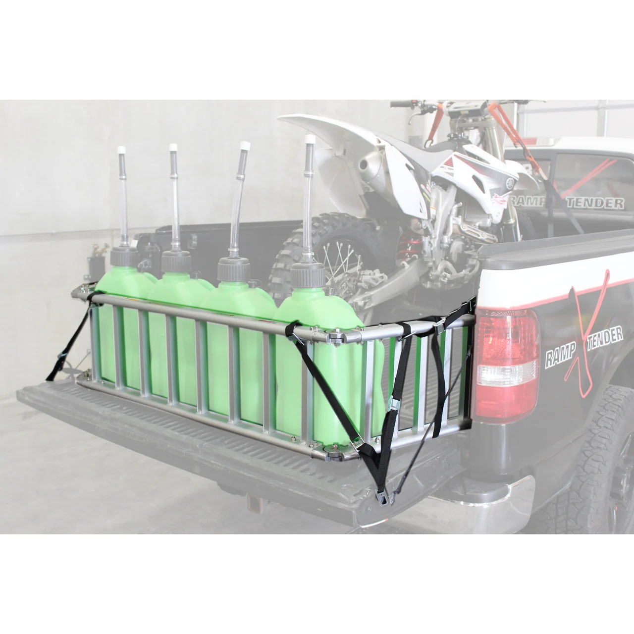 Extreme Max 5500.4076 RampXtender Motorcycle Ramp and Tailgate Extender Combo - 5500.4076