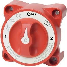 Blue Sea 11001 E-Series Battery Switch W/Alternator Field Disconnect - 3-Position