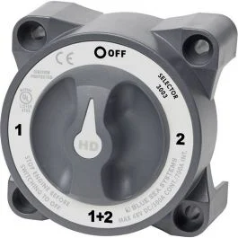 Blue Sea 3003 Hd-Series Battery Switch Selector W/Alternator Field Disconnect