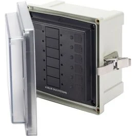 Blue Sea 3113 - Sms Panel Enclosure W/6 Blank Circuits
