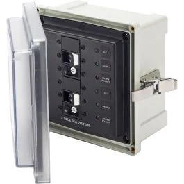 Blue Sea 3117 - Sms Panel Enclosure W/2 Elci (30a) - 120v Ac