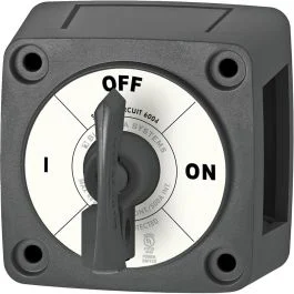 Blue Sea 6004200 Single Circuit On-Off W/Locking Key - Black