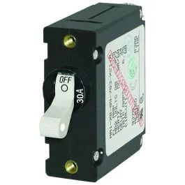 Blue Sea 7222 Ac/Dc Single Pole Magnetic World Circuit Breaker - 30amp