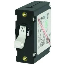 Blue Sea 7226 Ac/Dc Single Pole Magnetic World Circuit Breaker - 40amp