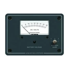 Blue Sea 8015 Dc Analog Voltmeter W/Panel