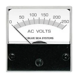 Blue Sea 8245 Ac Analog Micro Voltmeter - 2" Face, 0-250 Volts Ac