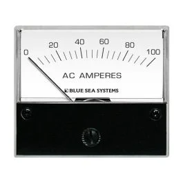Blue Sea 8258 Ac Analog Ammeter - 2-3/4" Face, 0-100 Amperes Ac