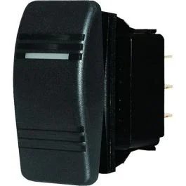 Blue Sea 8284 Water Resistant Contura Iii Switch - (On)-Off-On - Black
