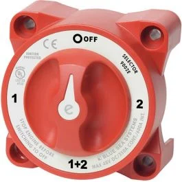 Blue Sea 9002e E-Series Battery Switch Selector W/Alternator Field Disconnect
