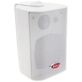 Boss Audio 4" Mr4.3w Box Speakers - White - 200w