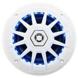 Boss Audio 6.5" Mrgb65 Speakers W/Rgb Lighting - White - 200w