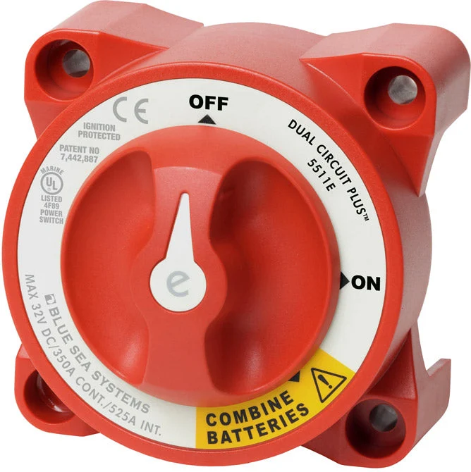 BSS E-Series Dual Circuit Plus Battery Switch