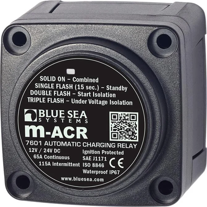 BSS M-Series Automatic Charging Relay - 12/24V DC 65A