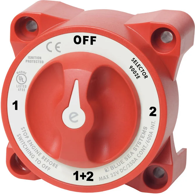 BSS E-Series Selector Battery Switch w/AFD