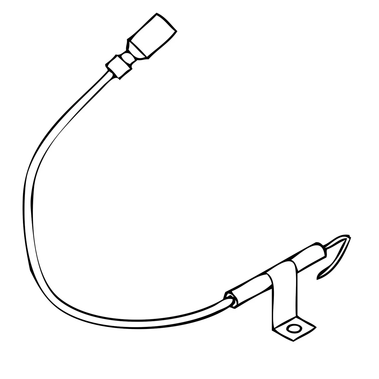 Suburban 232602 Water Heater Igniter Electrode with Connecting Wire for SW-Series - 232602