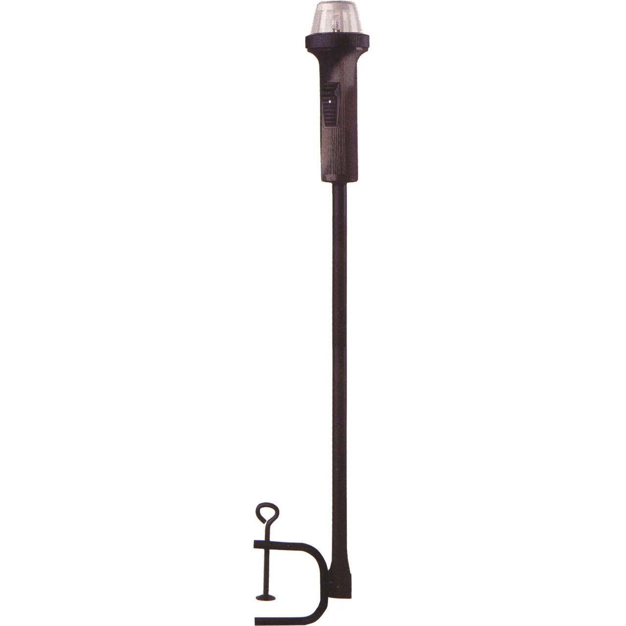 Fulton 48PWR-CL Battery Operated Portable Stern Light - 'C' Clamp Mount - 48PWR-CL