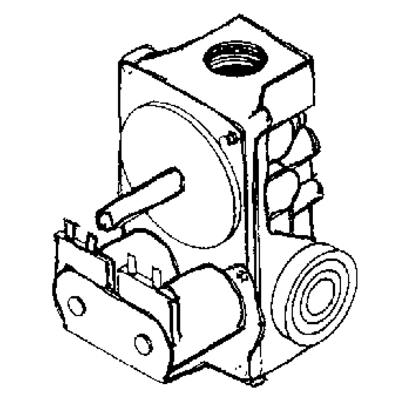 Suburban 161109 Water Heater Gas Valve for 6-Gallon SW-Series - 161109