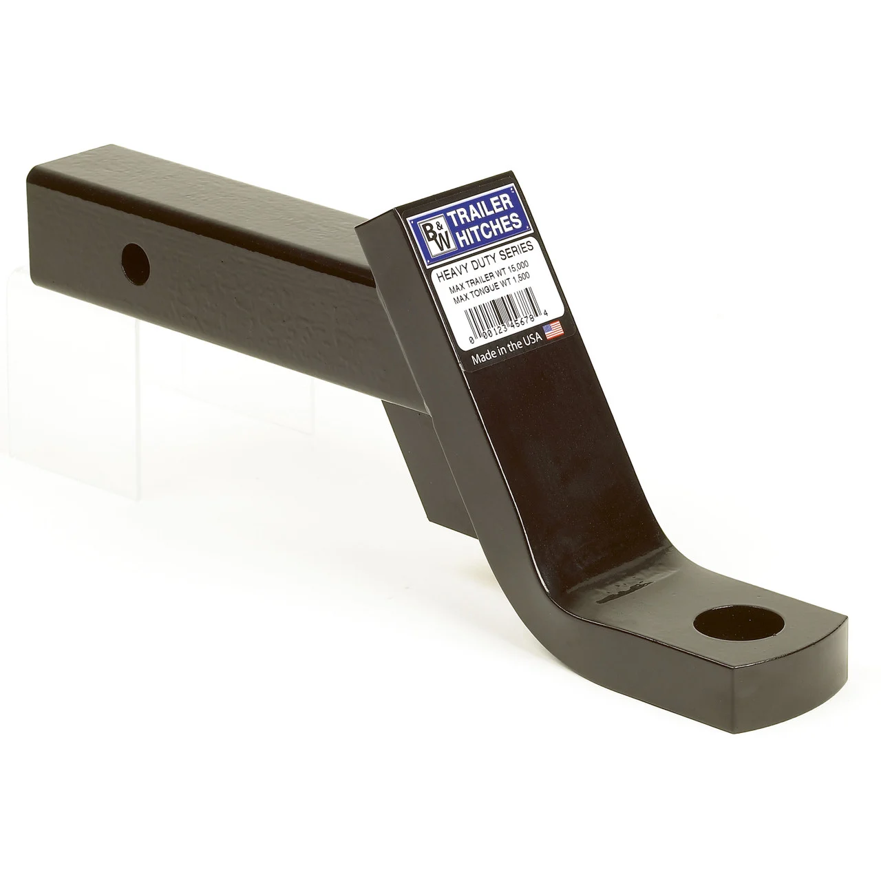 B&W Trailer Hitches Heavy-Duty Ball Mount - 16K, 4" Drop, 8" Shank - BMHD30013