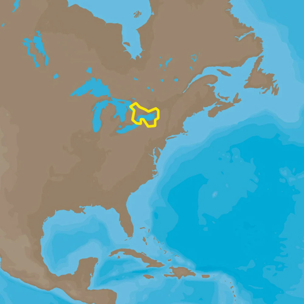 C-MAP 4D NA-D934 Lake Ontario and Trent Severn