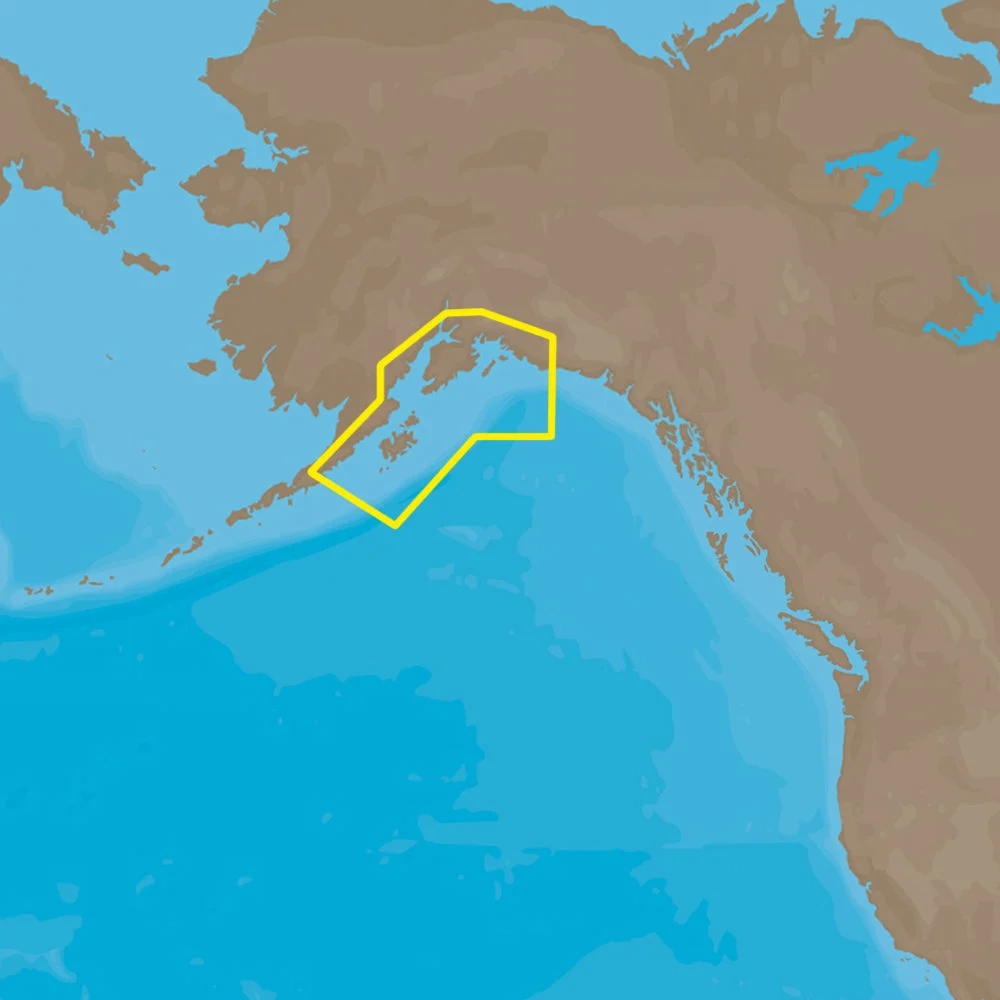 C-MAP 4D NA-D960 Prince William Sound, Cook Inlet & Kodiak Island
