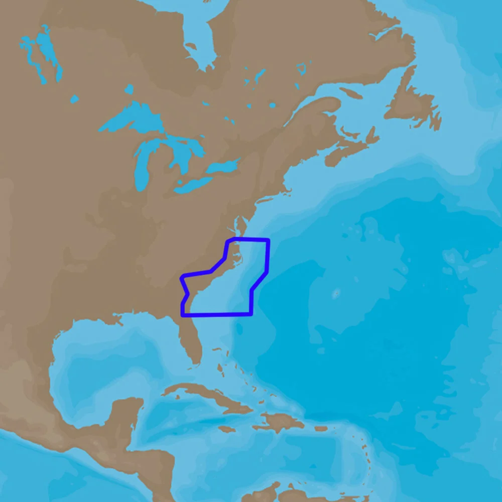 C-MAP 4D NA-D942 Norfolk to Jacksonville