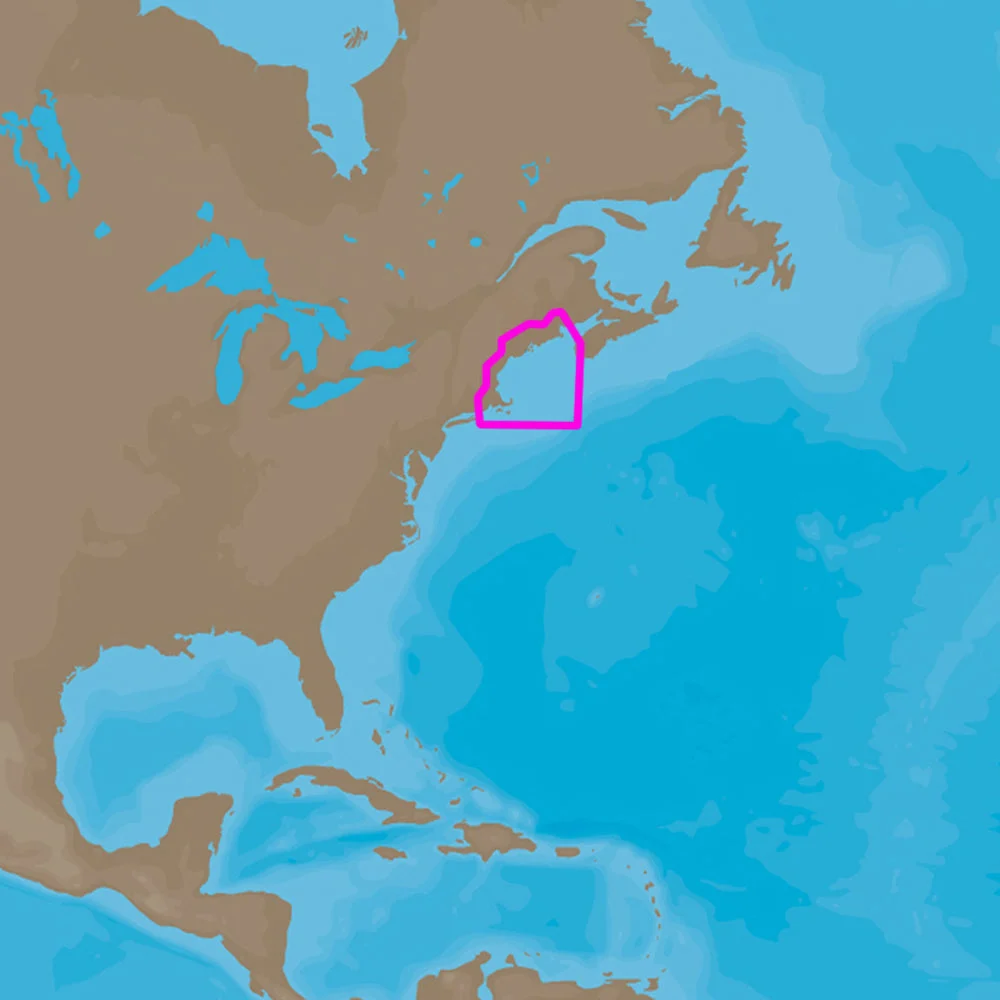 C-MAP 4D NA-D939 Passamaquoddy Bay to Block Island