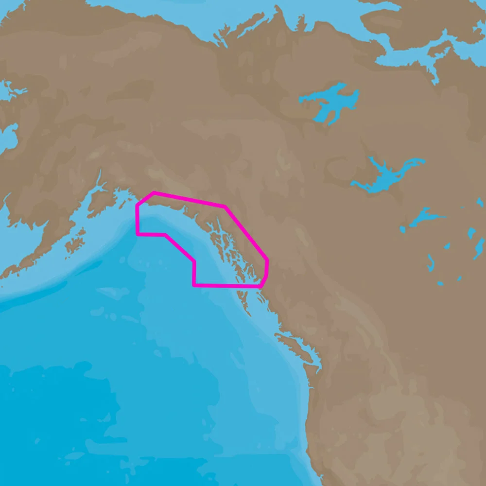 C-MAP 4D NA-D959 Dixon Entrance to Cape St. Elias