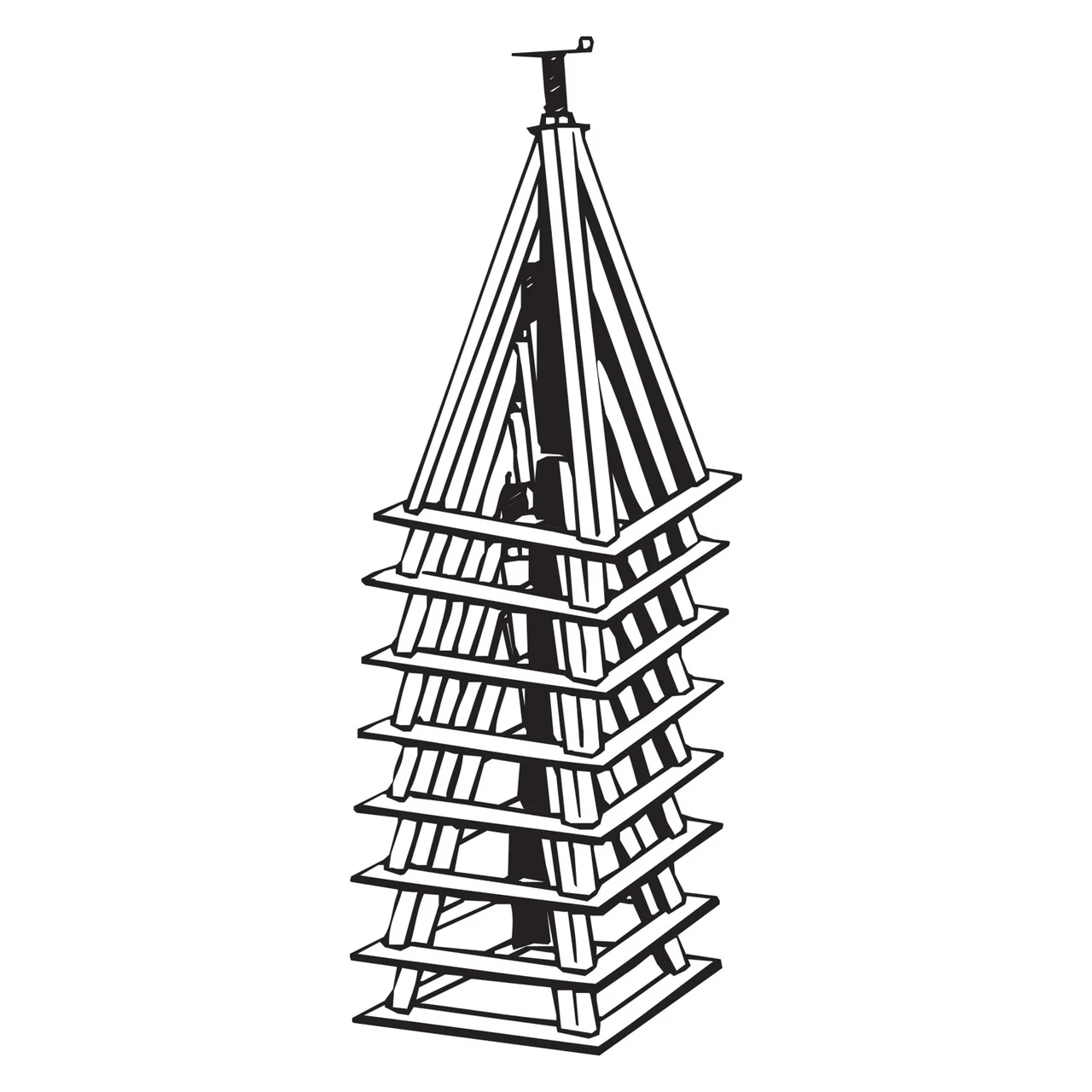 Minute Man Anchors 3030 Steel Mobile Home Piers - 30" to 32" - 3030