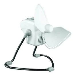 Seekr By Caframo Chinook 707 120v Ac 2-Speed 7" Fan - White