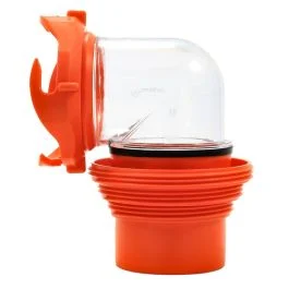 Camco Rhinoflex Elbow & 4 In 1 Adapter W/Swivel Bayonet Fitting