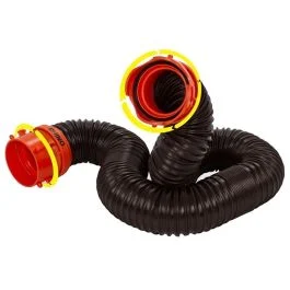 Camco Rhinoflex 5' Sewer Hose Extension W/Swivel Bayonet & Lug