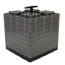 Camco Fasten Leveling Blocks Xl W/T-Handle - 2x2 - Grey *10-Pack