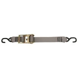 Cargobuckle Multipurpose Ratchet Strap Tie-Down W/S-Hooks - 2" X 15'