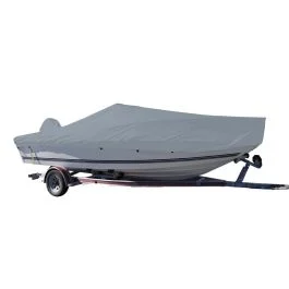 Carver Sun-Dura Styled-To-Fit Boat Cover F/17.5' V-Hull Center Console Fishing Boat - Grey