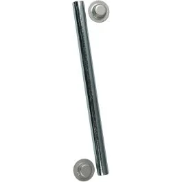C.E. Smith Roller Shaft" X 13" W/Cap Nuts